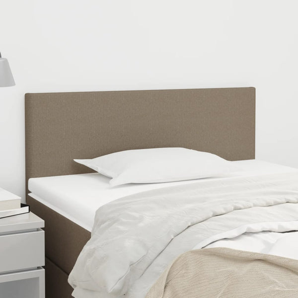 Kopfteil Taupe Stoff 90 cm