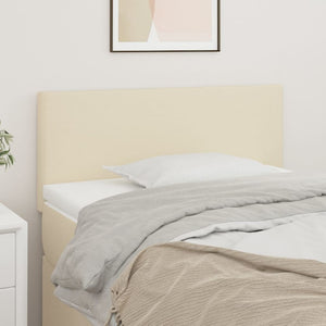 Kopfteil Creme Kunstleder 90 cm