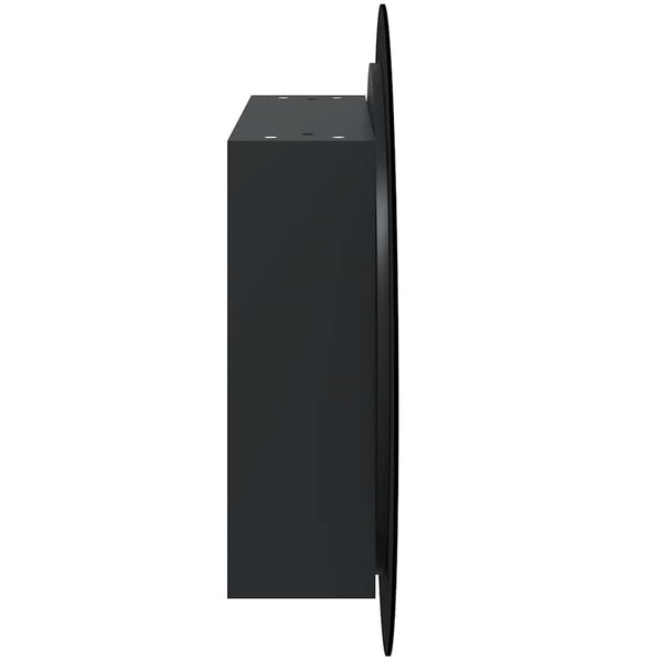Badezimmerschrank mit Spiegel & LED Schwarz 54cm