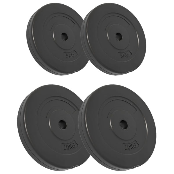 30 kg Hantelscheiben Set - 4 Stück
