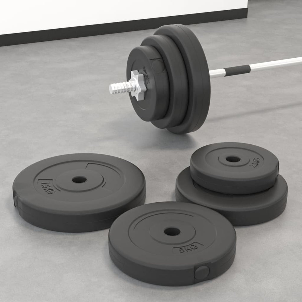 30 kg Zement Hantelscheiben Set - 6 Stück
