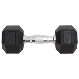 Kurzhantel-Set 12 kg Gusseisen mit Gummierung