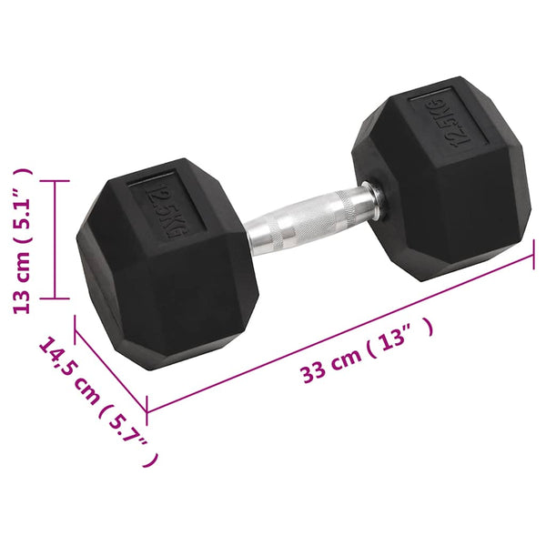 25 kg Hantelset - Gusseisen