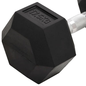 17.5 kg Gusseisen Kurzhantel
