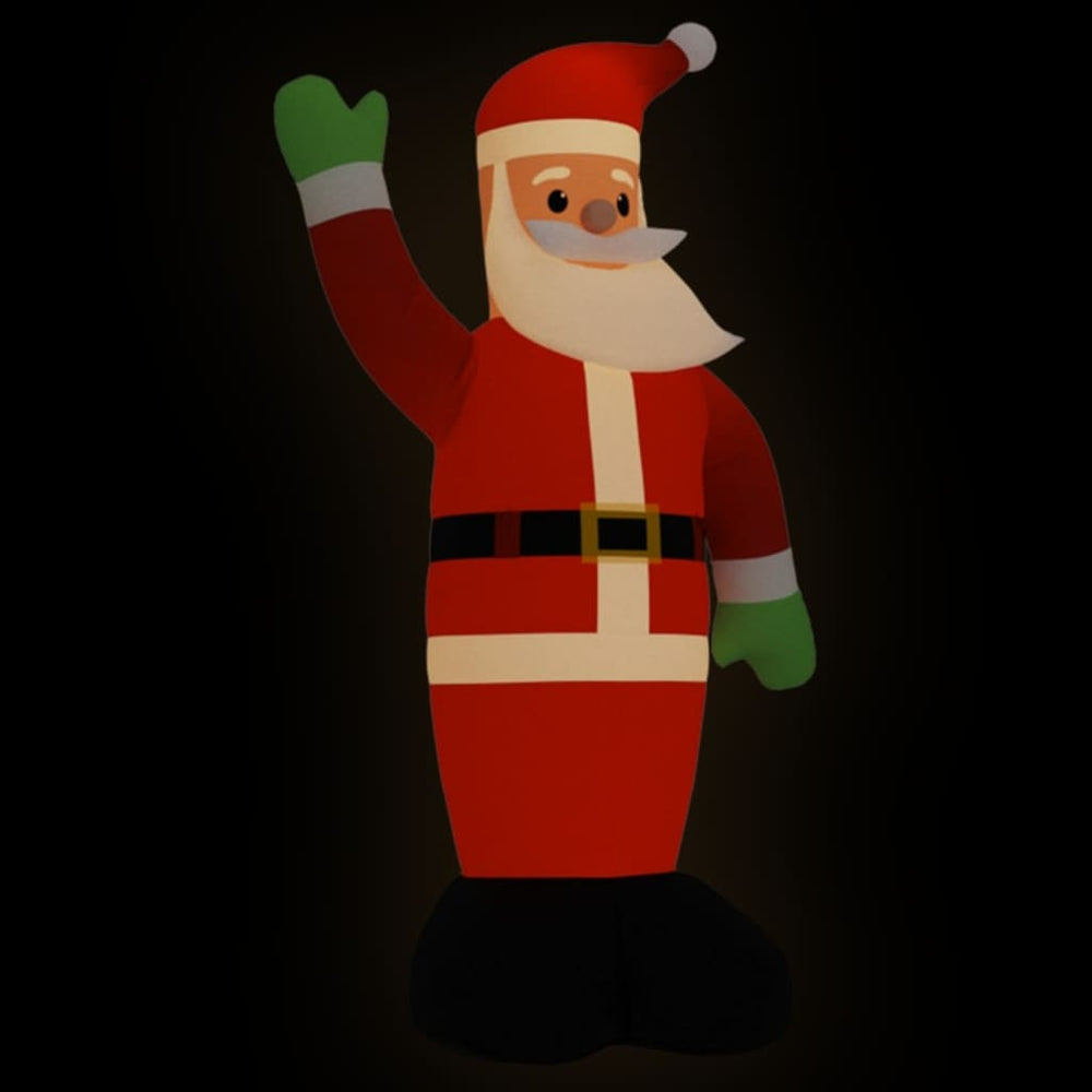 Aufblasbarer Weihnachtsmann mit LEDs - 820 cm