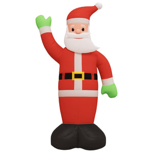 Aufblasbarer Weihnachtsmann mit LEDs - 820 cm