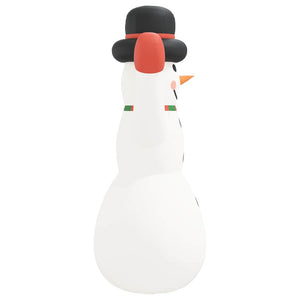 Aufblasbarer LED Schneemann 455 cm