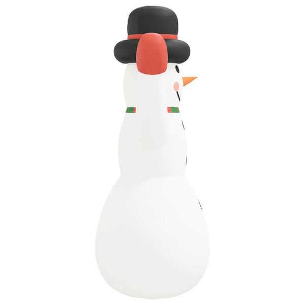 Aufblasbarer LED Schneemann 455 cm