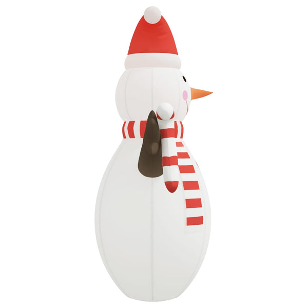 Aufblasbarer LED Schneemann 630 cm