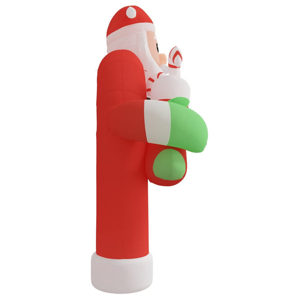 Aufblasbarer Weihnachtsbogen mit LEDs, 320cm