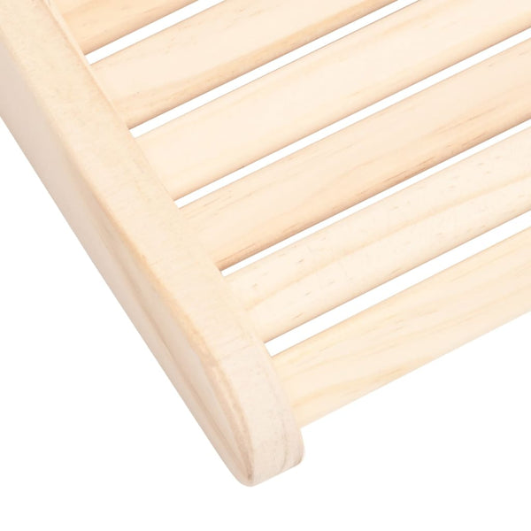 Sauna Kopfstütze aus Kiefernholz