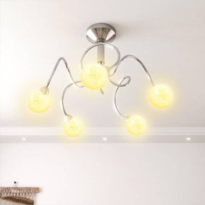 Deckenleuchte mit 5 LED-Lampen
