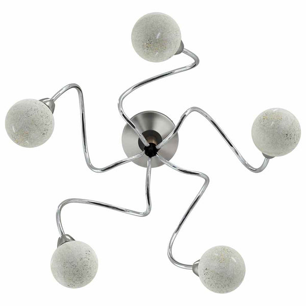 Deckenleuchte mit 5 LED-Lampen
