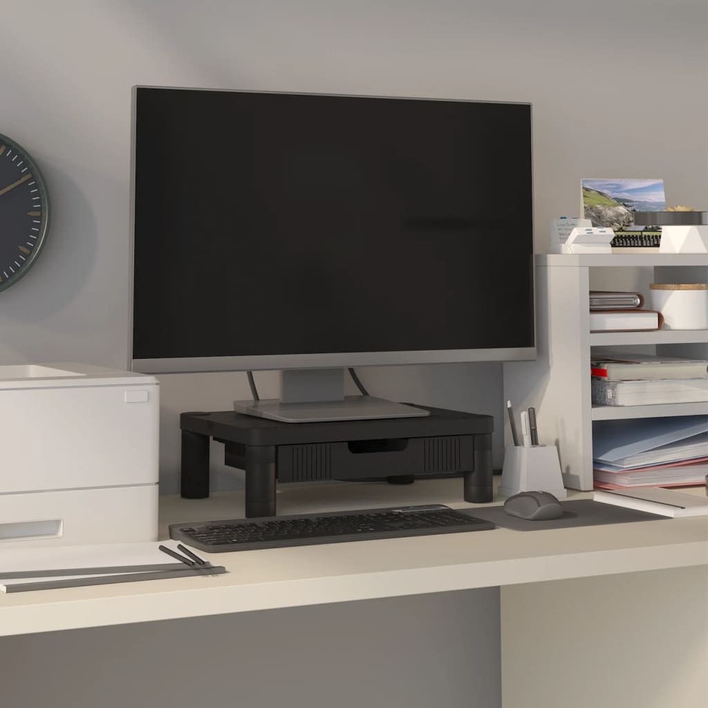 Monitorständer Schwarz 43 cm