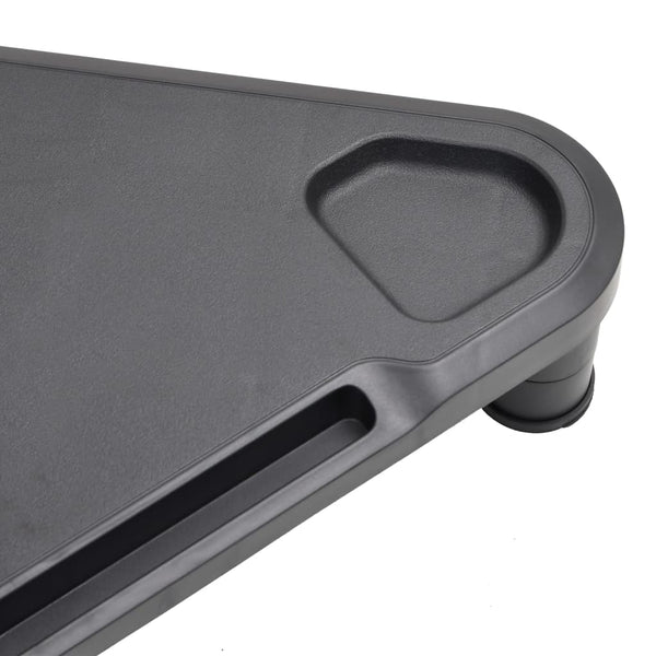 Eck Monitorständer Schwarz 49 cm