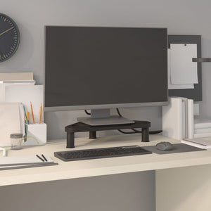 Eck Monitorständer Schwarz 49 cm