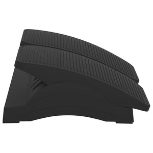 Ergonomische Fußstütze Schwarz 43,5 cm