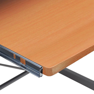 vidaXL Bureau d'angle informatique marron 132x112x99 cm bois d'ingénierie