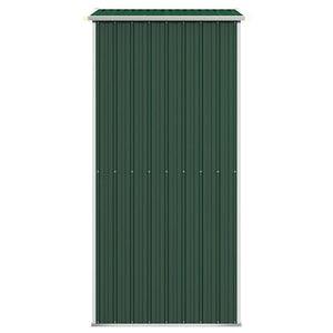 vidaXL Abri de jardin vert 192x108x223 cm Acier galvanisé