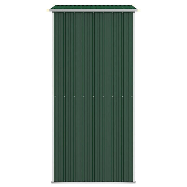 vidaXL Abri de jardin vert 192x108x223 cm Acier galvanisé