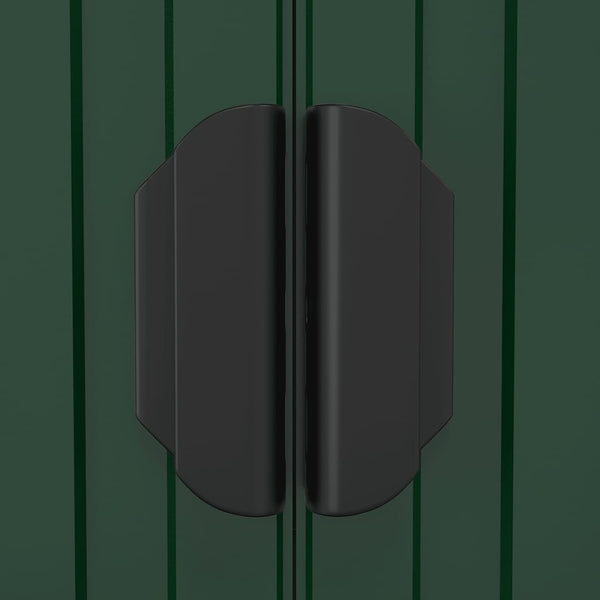 vidaXL Abri de jardin vert 192x108x223 cm Acier galvanisé
