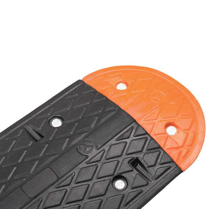 Bodenschwelle Gelb & Schwarz 129x32,5 x4 cm Gummi