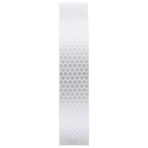 Reflektorband Weiß 2,5 cmx20 m PVC