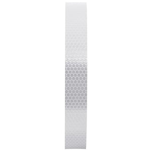 Reflektorband Weiß 2,5 cmx50 m PVC