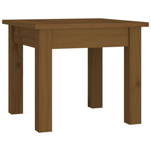 Couchtisch Honigbraun Kiefer 35x35 cm