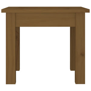 Couchtisch Honigbraun Kiefer 35x35 cm