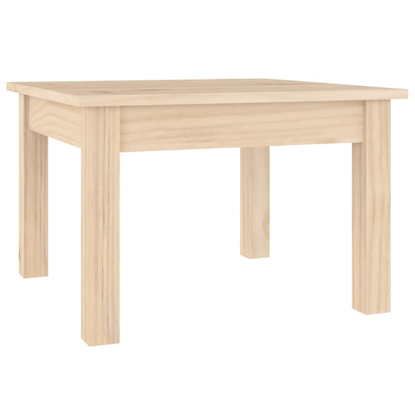 Couchtisch Kiefer Massivholz 45x45 cm