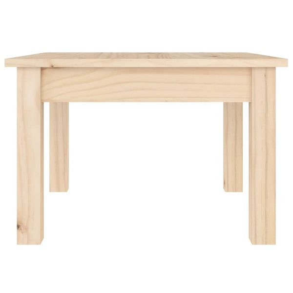 Couchtisch Kiefer Massivholz 45x45 cm