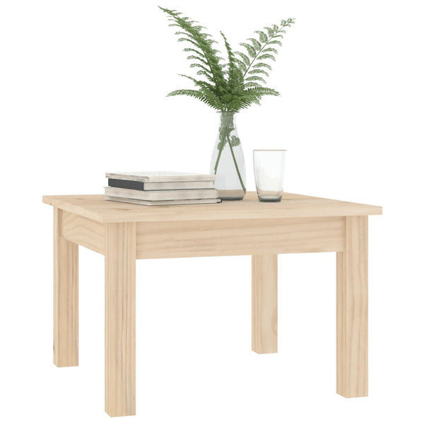 Couchtisch Kiefer Massivholz 45x45 cm