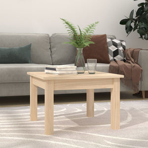 Couchtisch Kiefer Massivholz 45x45 cm