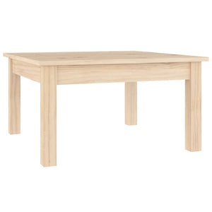 Couchtisch Kiefer Massivholz 55x55 cm