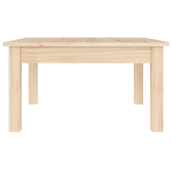 Couchtisch Kiefer Massivholz 55x55 cm