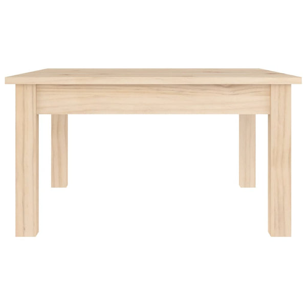 Couchtisch Kiefer Massivholz 55x55 cm