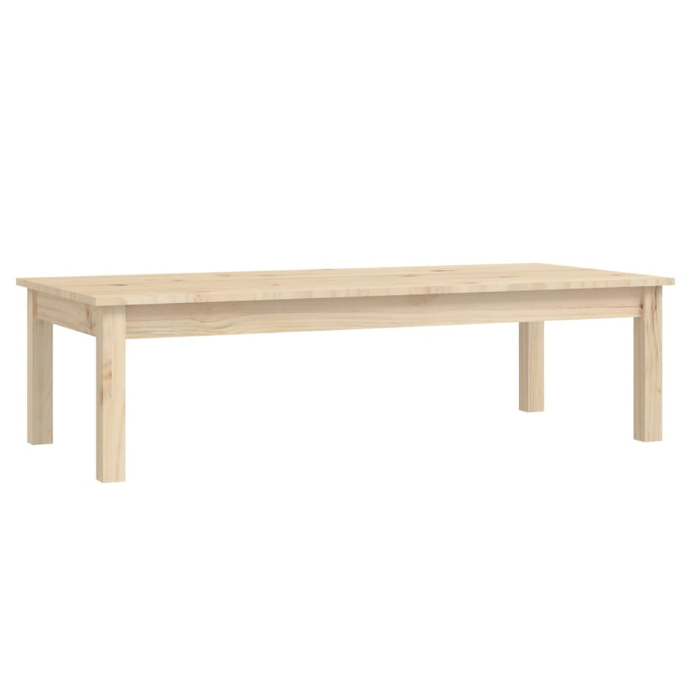 Couchtisch Kiefer Massivholz 110x50 cm