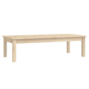 Couchtisch Kiefer Massivholz 110x50 cm