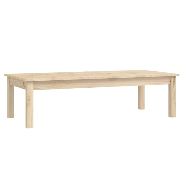 Couchtisch Kiefer Massivholz 110x50 cm