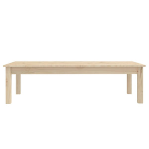 Couchtisch Kiefer Massivholz 110x50 cm