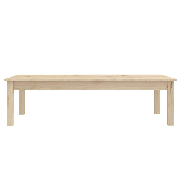 Couchtisch Kiefer Massivholz 110x50 cm