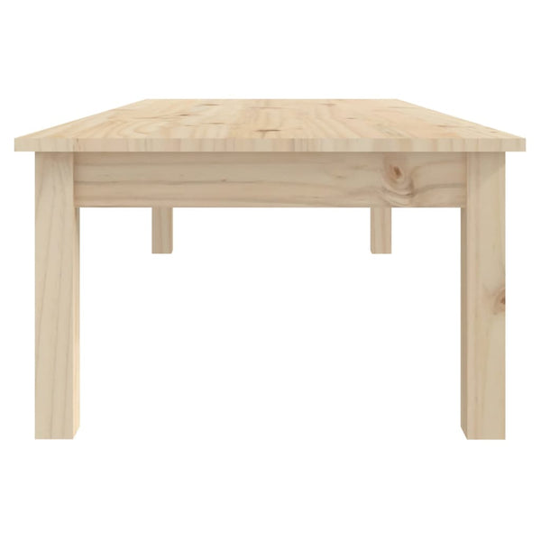 Couchtisch Kiefer Massivholz 110x50 cm