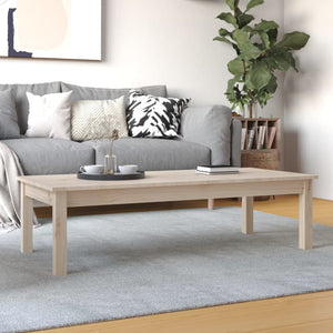 Couchtisch Kiefer Massivholz 110x50 cm