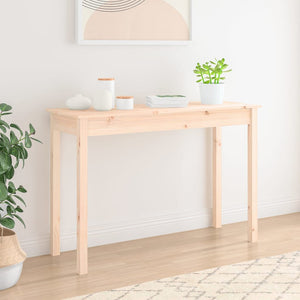 Massivholz Konsolentisch Kiefer 110cm