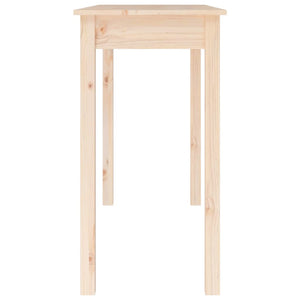 Massivholz Konsolentisch Kiefer 110cm