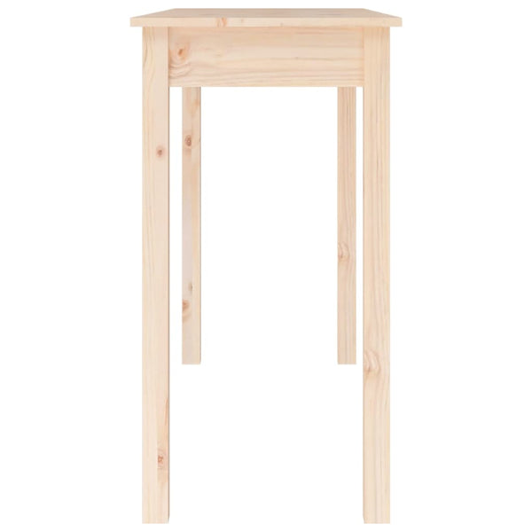 Massivholz Konsolentisch Kiefer 110cm