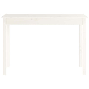 Weißer Konsolentisch Kiefer Massivholz 110 cm