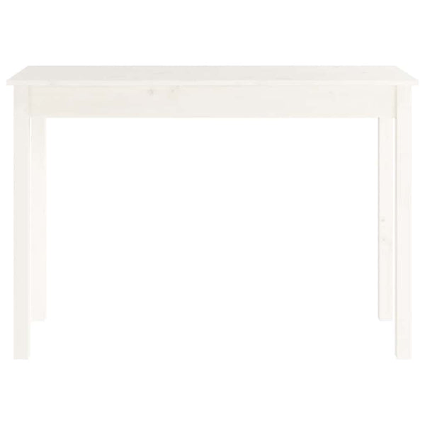 Weißer Konsolentisch Kiefer Massivholz 110 cm