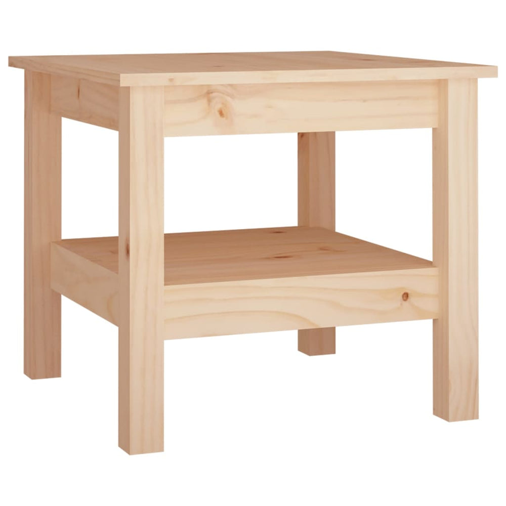 Couchtisch Kiefer Massivholz 45x45 cm